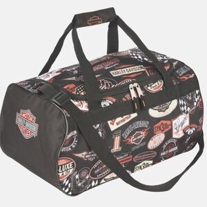 Harley Davidson Vintage Sport Logo Duffel Bag